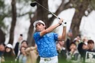 Joaquin Niemann during the LIV Golf Invitational in Hong Kong
